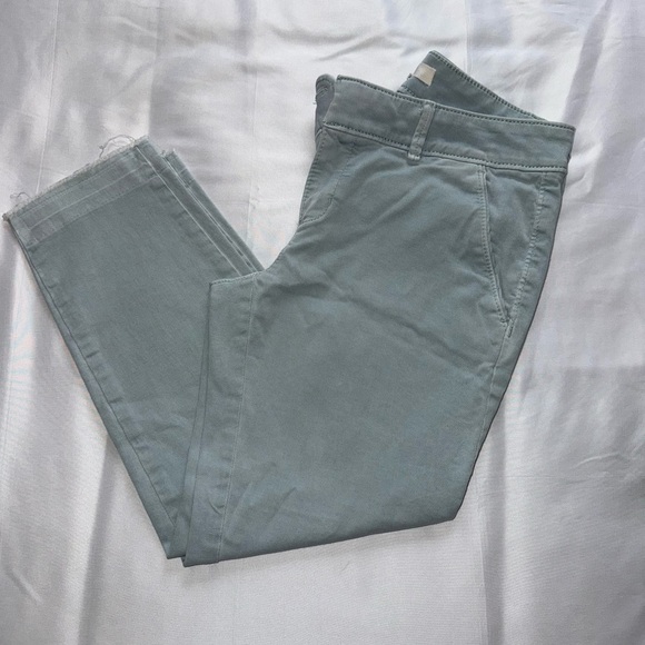 LOFT Pants - LOFT Women's Soft Gray/Blue Capri Pants Size 4P